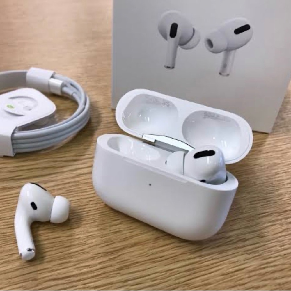 Premium Wireless Earbuds with Charging Case - White
